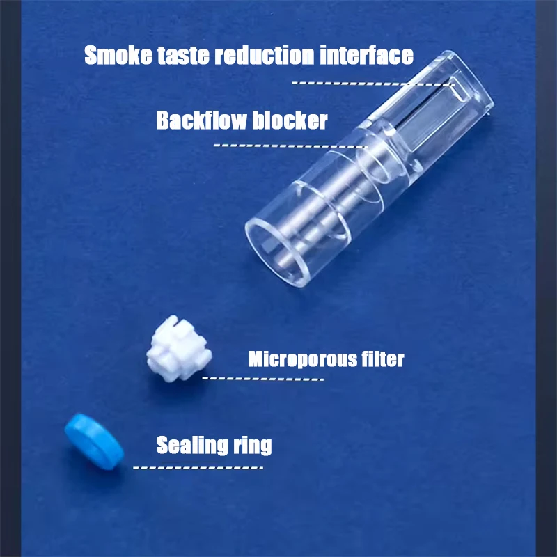 Filtros de cigarrillos desechables para fumadores, soporte para filtro de tabaco para alquitrán, reducción de nicotina, puntas de filtro