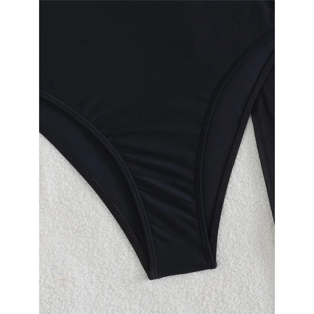 S - XL Neuer Badeanzug mit 3D-Blumen und Rock, mit Bügel, einteiliger Badeanzug für Damen, hoch geschnittene Beine, Badebekleidung, Badeanzug, Modell V7865 – Detail 6