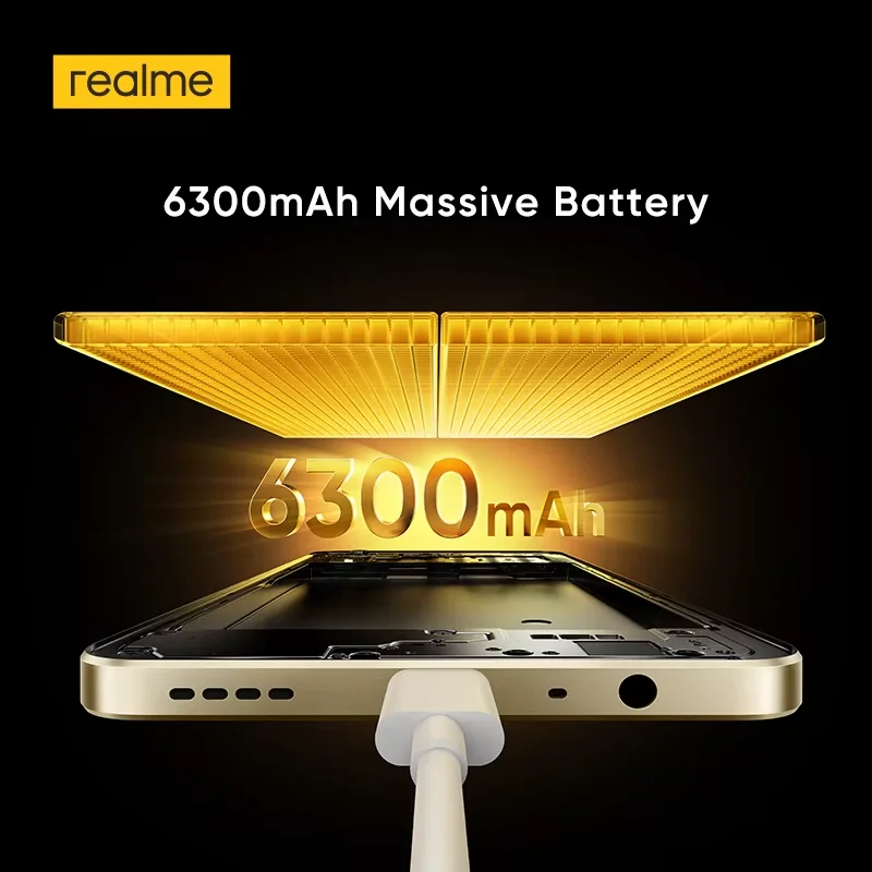 realme Note 70 Smartphone 6300mAh Battery 15W Charge  6.74" 90Hz Display 13MP AI Camera UNISOC T7250 Chipset NFC Russian Version