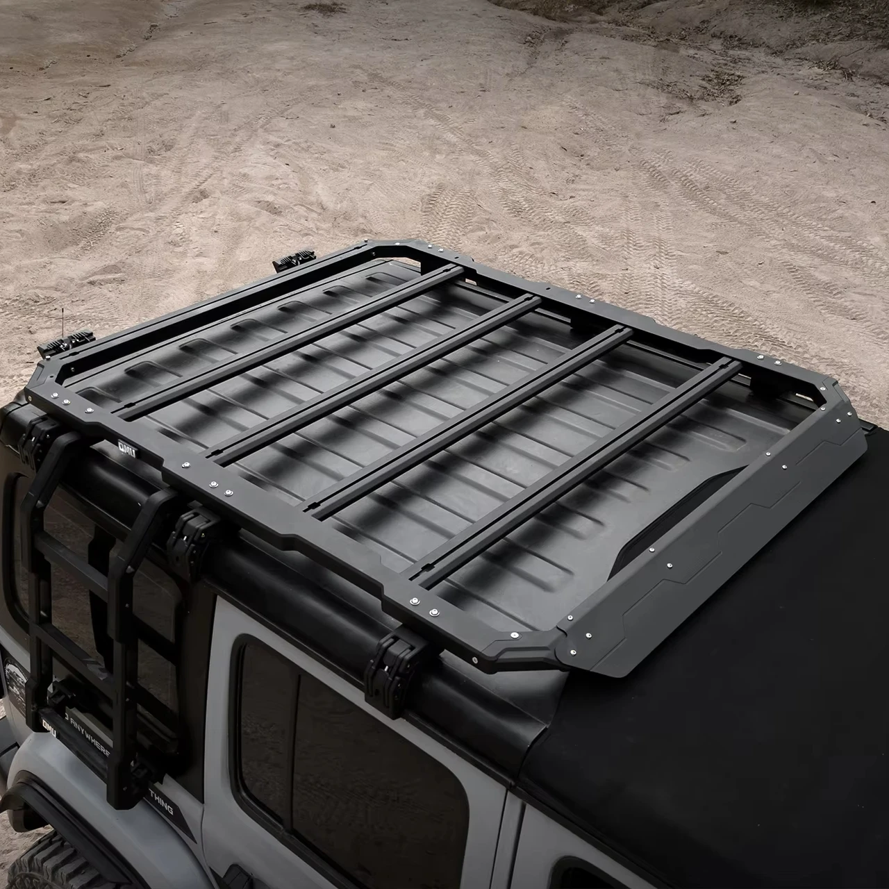 

OMU Genesis series roof luggage rack for Jeep Wrangler JL accessories offroad aluminum roof platform