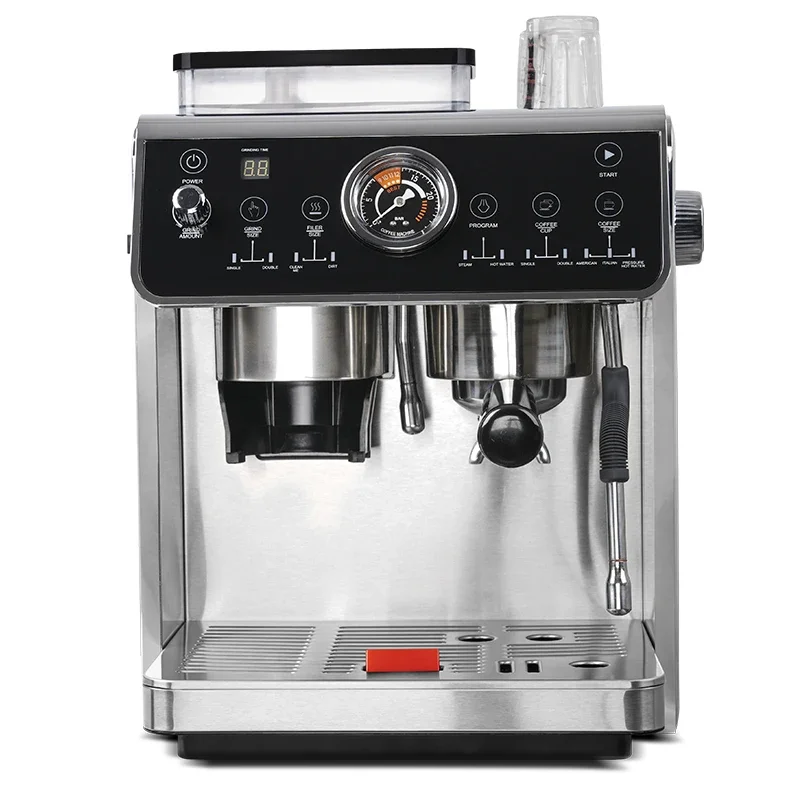 YUNYI Hot New Machines Home Automatic Coffee Machine Professional Commercial Cappuccino Maker with grinder