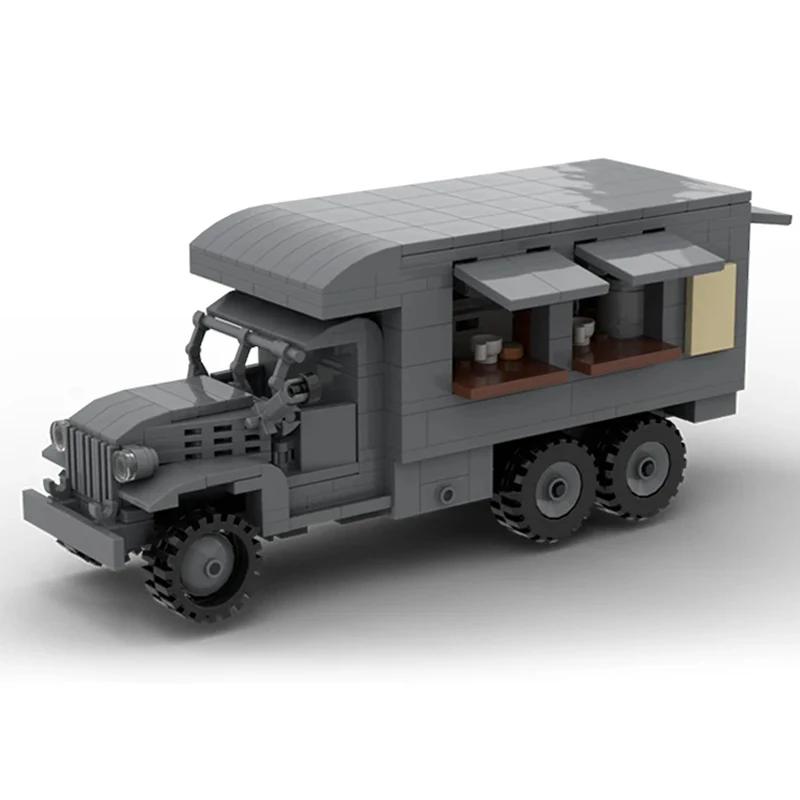 Stadt fahrzeug modell moc bausteine gmc cckw club service auto technologie modulare blöcke geschenk weihnachts spielzeug diy setzt montage