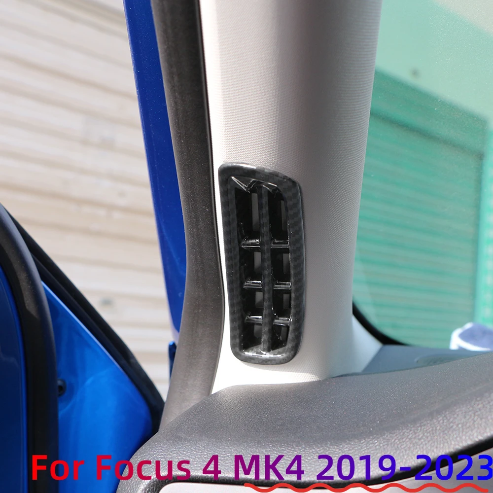 Front A Pillar  Air Conditioning Outlet Trim Fit for Ford Focus MK4 2019 - 2023 AC Vent Panel Cover Trim Interior Accessories