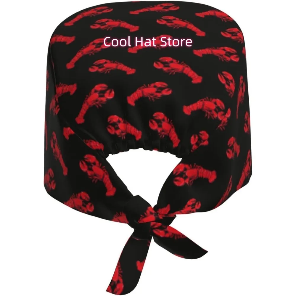 1pc Adjustable Scrub Cap with Sweatband | Lightweight 100%, Ideal for Staff, Multi-Purpose Headgear Beanie with Adjustable Tie B