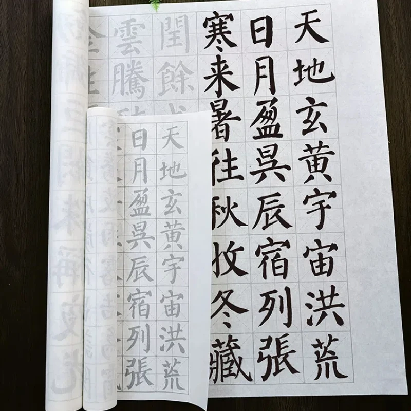 Yan Zhenqing Script regolare calligrafia quaderni professionale cinese carattere tracciamento pratica quaderni principianti fornitura d'arte