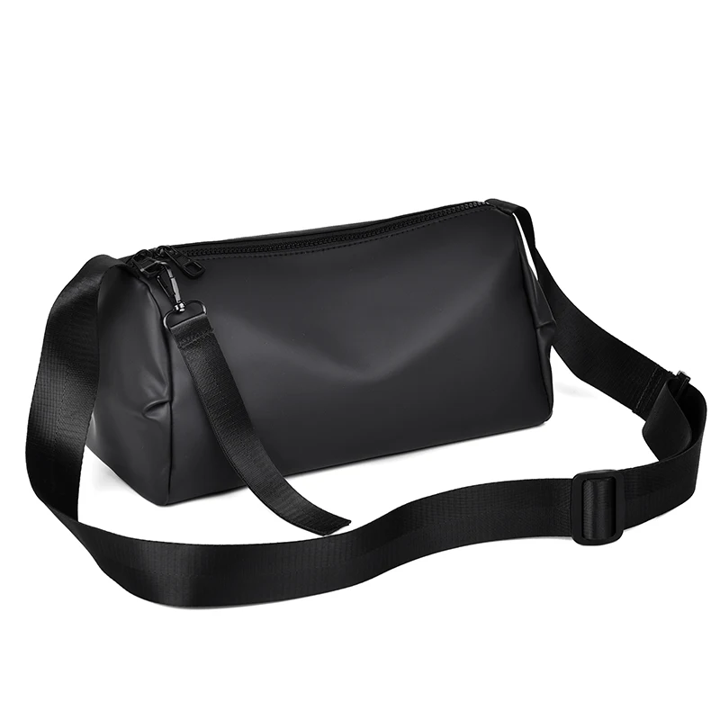 

Casual simple men's shoulder bag, large capacity messenger bag,PVC material,water-repellent fabric,suitable for daily commuting