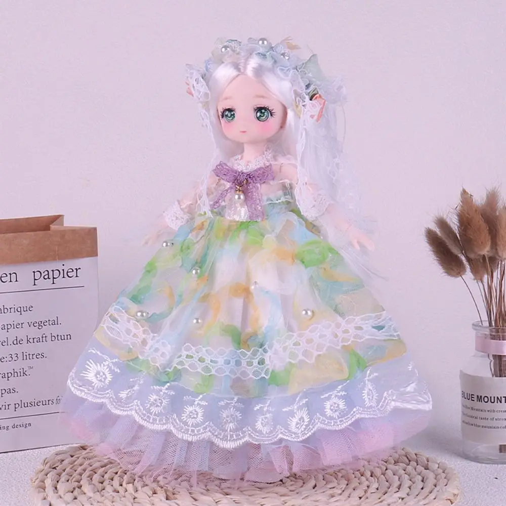 

Multiple Movable 30cm Bjd Doll Toy Attractive Eyes Ball-jointed Girl's DIY Dress Up Toy Removable Joint Doll BJD Dolls
