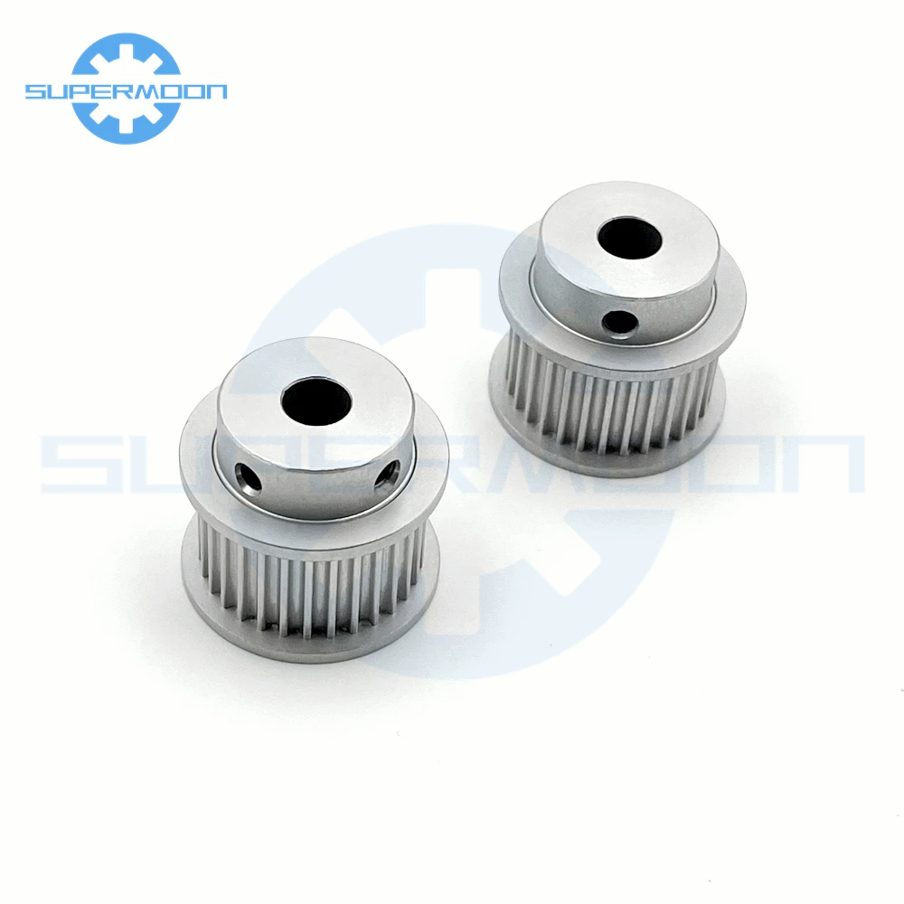 HTD 3M 32 Teeth Timing Pulley Bore 5/6/6.35/8/10/12/12.7/14/15/16/17mm For Belt Width 10-15mm Gear Pulley Aluminum Alloy Pulley