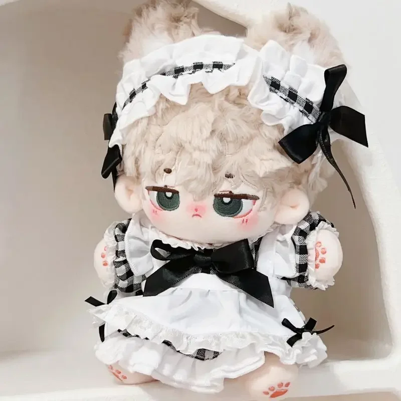 

Spot Doll Clothes Cotton Doll Maid Costume Sexy Cute No Attribute Lace Skirts Dress-up Doll Accessories