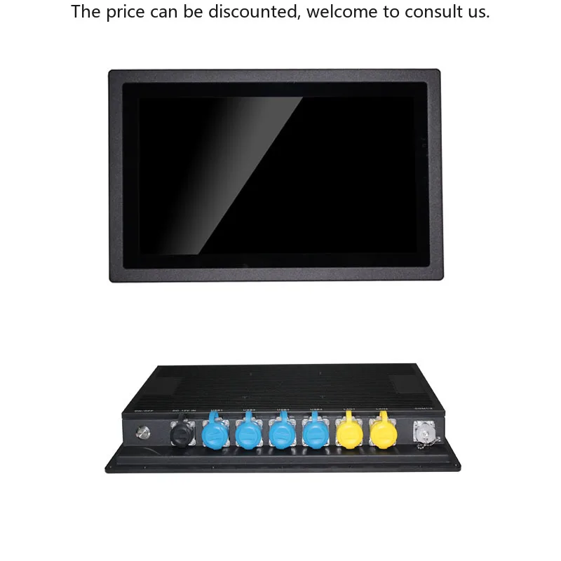 

19 Inch Industrial Rugged Panel PC With Fanless Capacitive Touch Screen Intel I3/I5/I7 Support Embedded Computer
