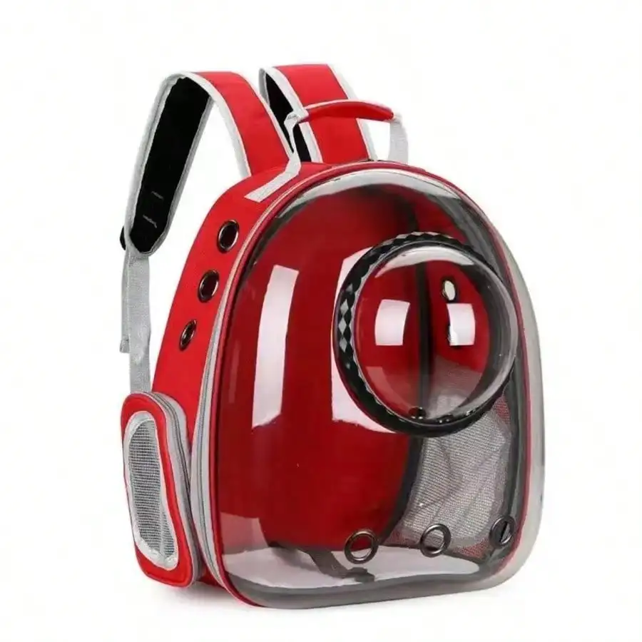 

Cat Carrying Bag Space Pet Backpack Breathable Portable Transparent Backpack Puppy Transport Carrier Space Capsule Bag