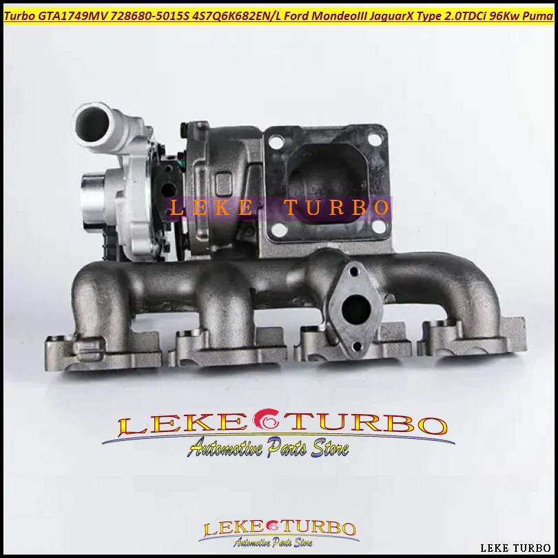 

Turbo GTA1749MV 728680 728680-5015S 4S7Q6K682EN 4S7Q6K682EF 4S7Q6K682EE For Ford Mondeo III Jaguar X Type 2.0 TDCi For Puma 96Kw