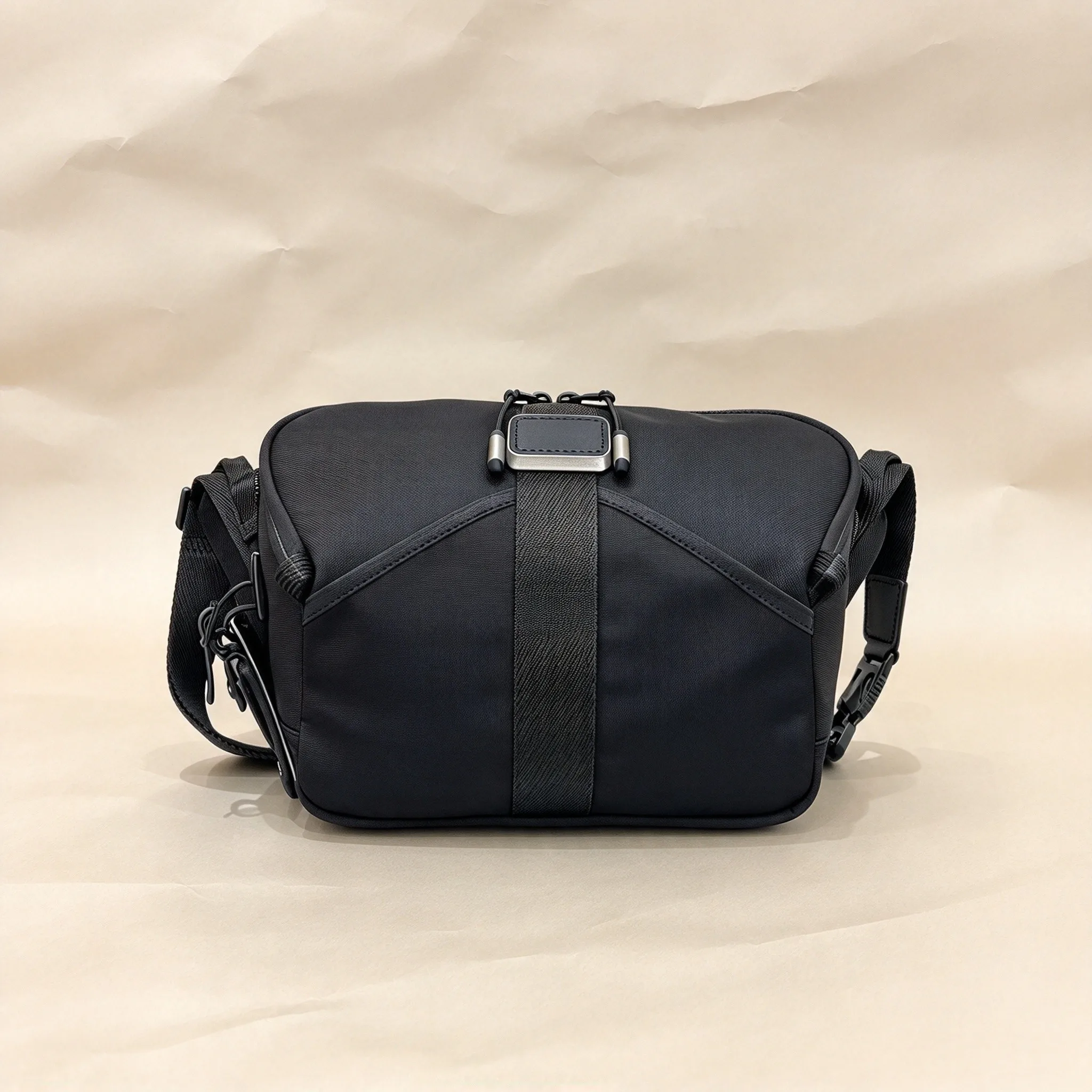 Portable Ballistic Nylon Chest Bag for Men, Business Casual Single Shoulder Crossbody Sling Bag