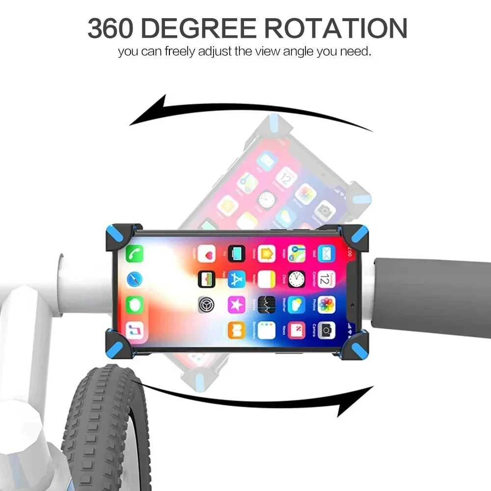 Suporte de telefone para bicicleta e motocicleta, suporte universal para celular, acessórios para entusiastas de pilotos