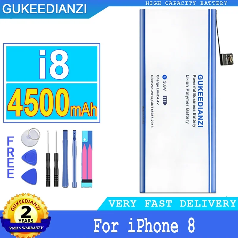 แบตเตอรี่ gukeedianzi สำหรับ Apple iPhone 7 plus iPhone 7 7 8 plus SE 2020 /se 2 SE2 SE2020 x XR XS MAX xsmax bateria