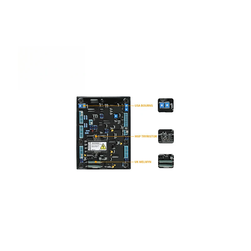

MX321 Diesel Generator Accessories, Automatic Voltage Regulator, Voltage Regulator Board AVR