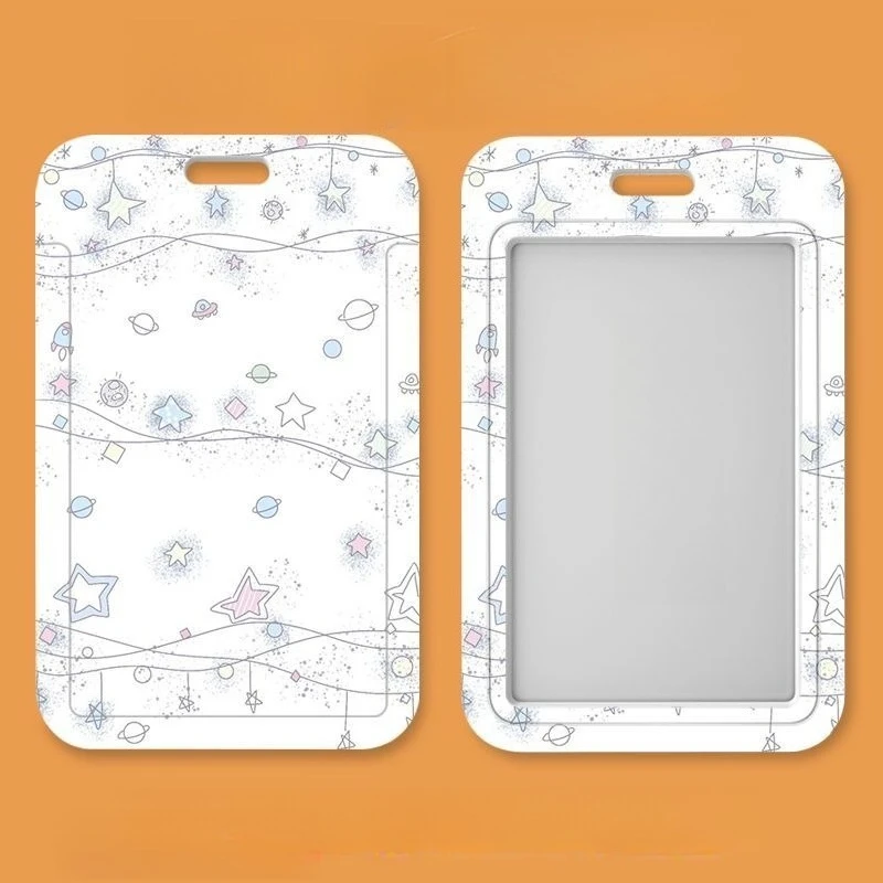 クールスターズ学生キャンパスランヤードカードホルダーKpopアイドルカードコレクションオーガナイザー文房具女性バッジホルダーキーホルダーペンダント