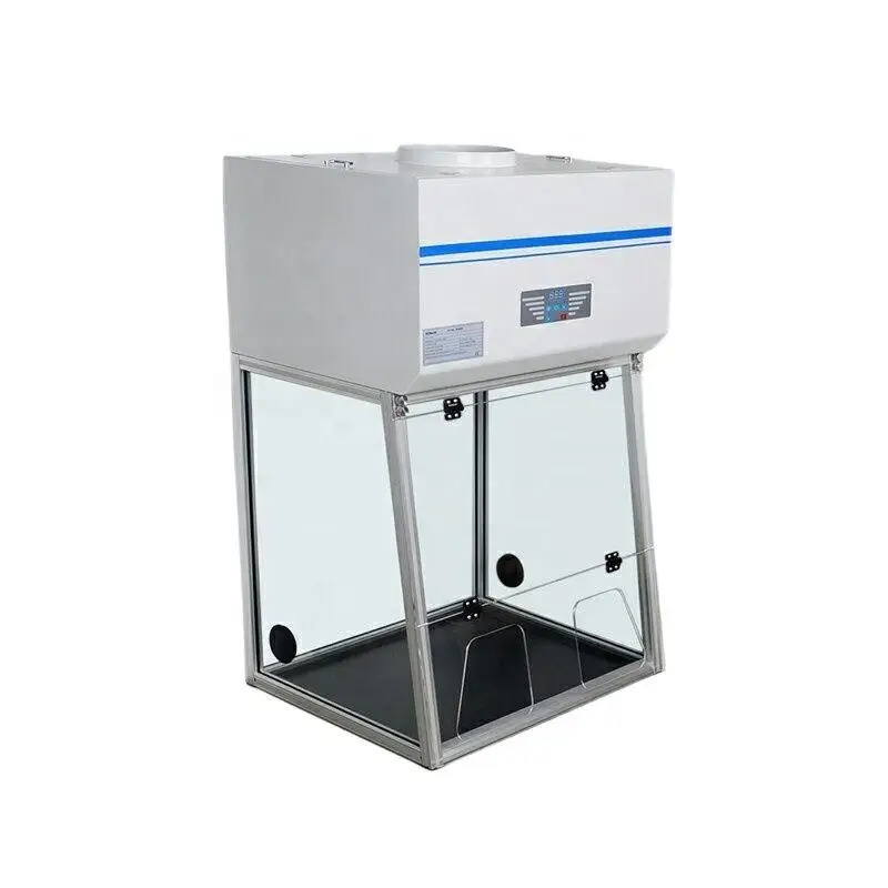 

factory price Laboratory Mini size desktop laminar air flow cabinet Tabletop Positive Pressure Compounding Hood for PCR lab