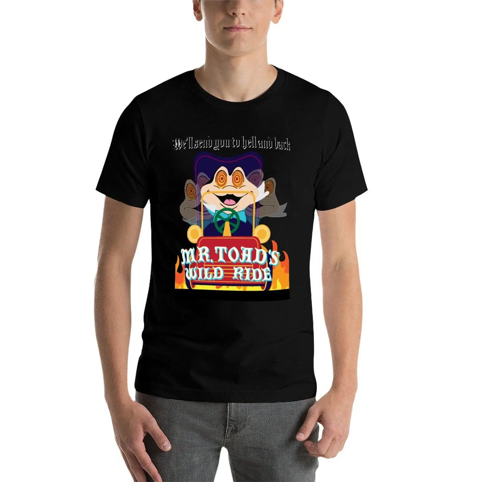 

Mr. Toad's Wild Ride T-Shirt man t shirt summer t shirt man cotton cotton tshirt 100% T-Shirt