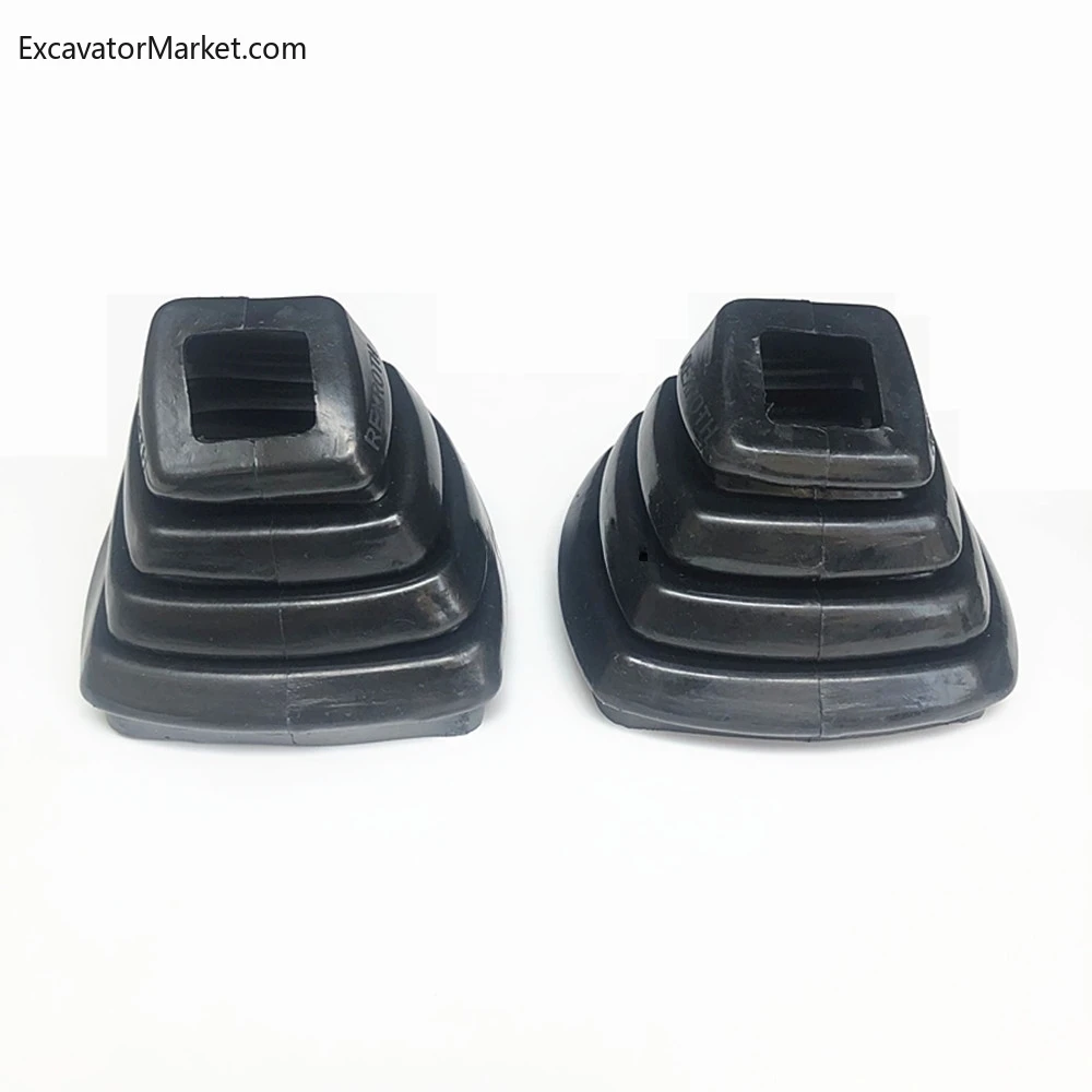 For excavator Yuchai Longgong Xugong Revo 80/75-8/65 Rexroth joystick handle glue 4 button keys 14mm - handle