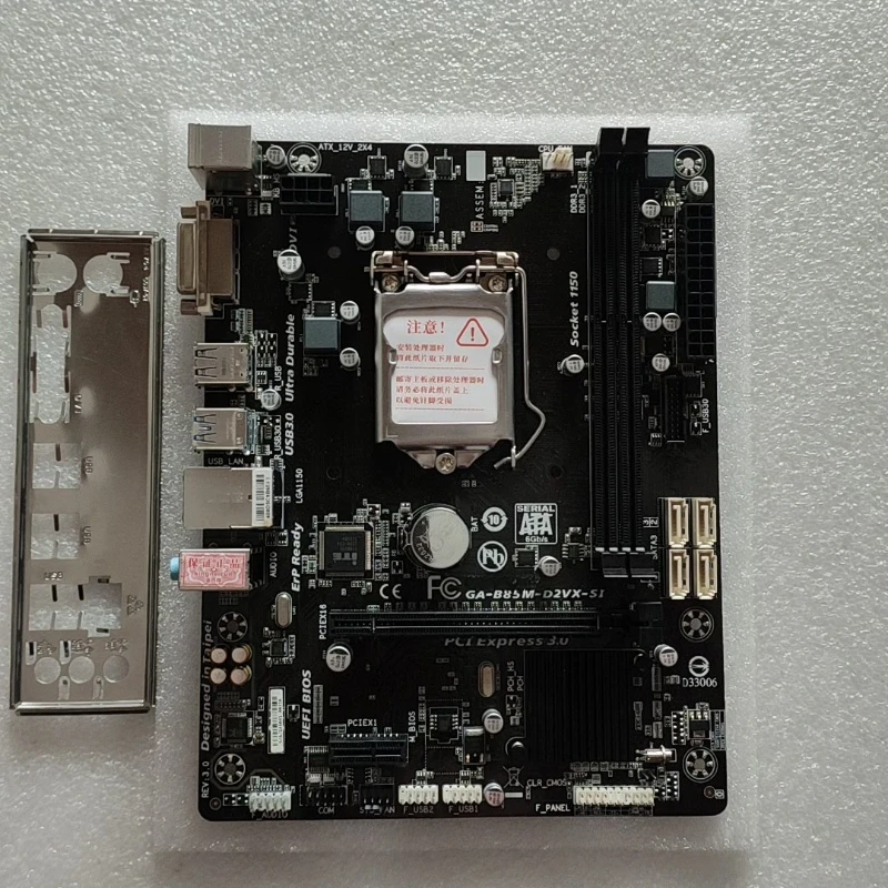 Utilizado para la placa base Gigabyte GA-B85M-D2VX-SI LGA1150 Intel B85 mATX, compatible con DDR3 y CPU de 4.ª generación.