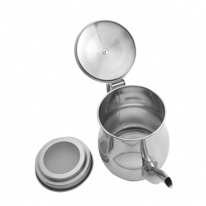 가정용 스테인레스 스틸 오일 포트, 필터 포함, 휴대용 요리 주전자, 300 400, 550ml, 800ml, 1000ml, 1500ml, 1PC