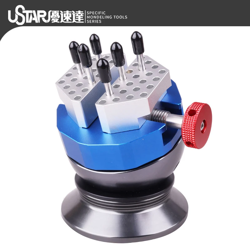 USTAR Omnidirectional Spherical Vise Modelling 360° Free Rotation For Gundam Model Making Hobby Modeling Tools DIY Accessory