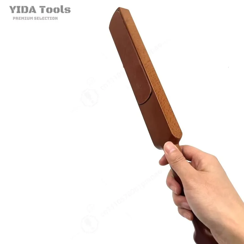 YIDA Wooden Paddle Paintless Auto Dent Repair Kit, PDR Dent Puller Tool, Auto Body Concave Pit Removal Repair Hand Tool