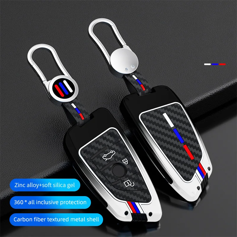 Auto Schlüssel Fall Abdeckung Shell Fob für BMW X1 X3 X4 X5 F15 X6 F16 G30 7 Serie G11 F48 F39 520 525 f30 118i 218i 320i Auto Zubehör