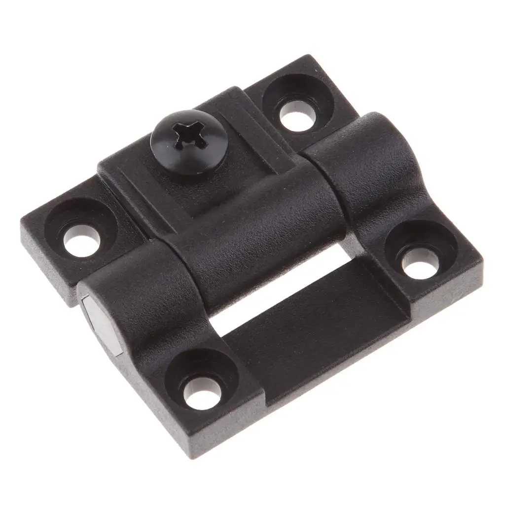 Marine Gate Door Hinge - Adjustable Tension Torque Position Control Hinges Replaces for Southco E6-10-301-20 Black