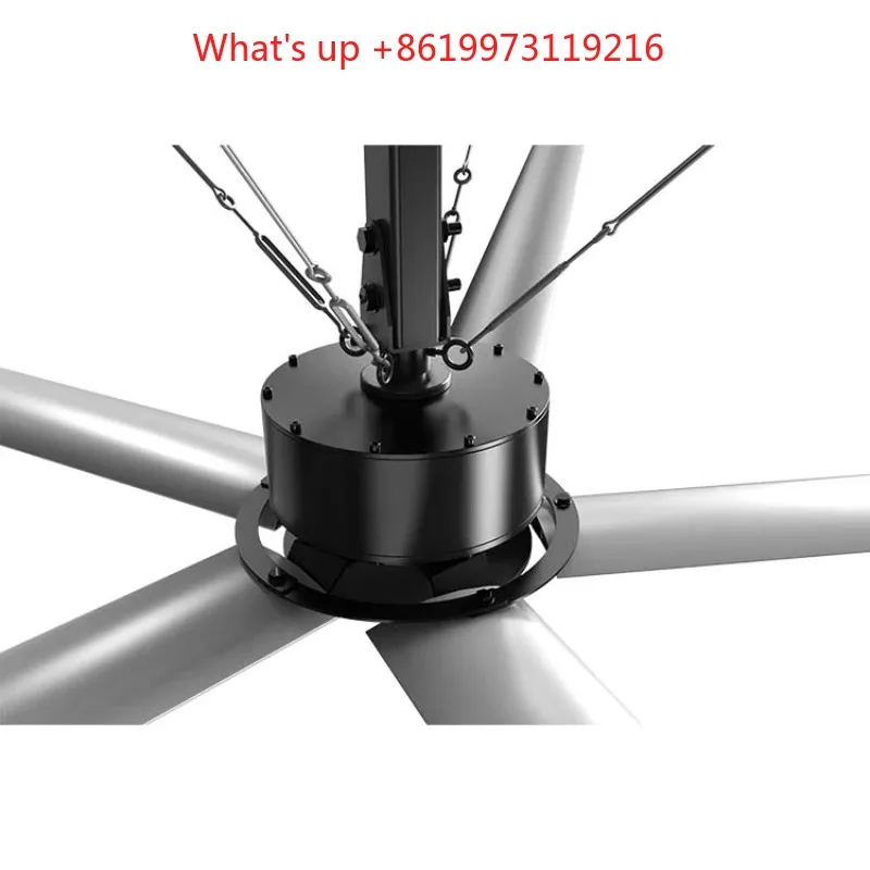 2026 Warehouse Use Large Industrial Ceiling Fan High Speed Hvls Ceiling Fan 12 Ft Industrial Ceiling Fan Hvls