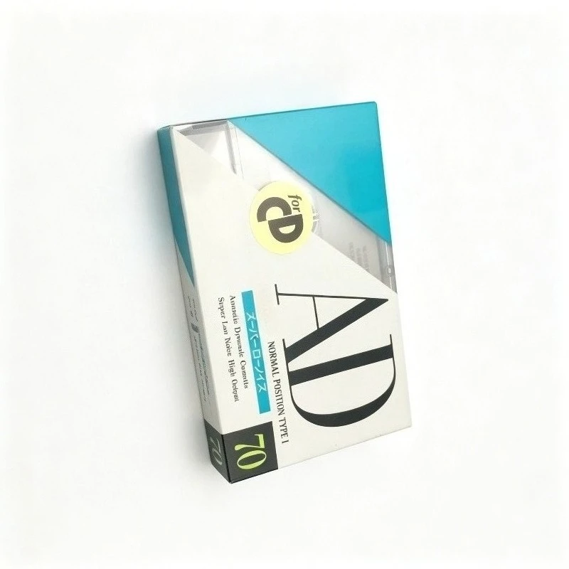 100% Original New For TDK AD 70min 1989 Mid-Grade Type I Blank Cassette For Three-Head High-End Duplication