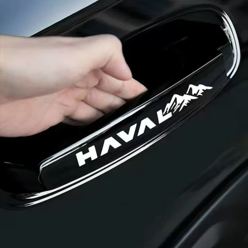 

Для HAVAL H9 GWM MKII 2024 2025 2026: Наклейки-пленки TUP на ручки дверей, внешние аксессуары для автомобиля