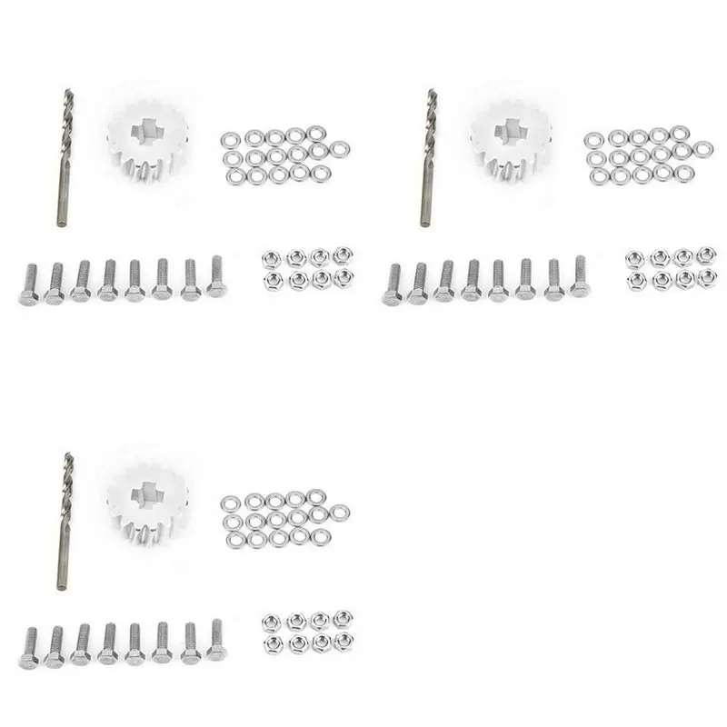 A11M-3X For Ford Galaxy For Seat VW Sharan Alhambra Spare Tire Wheel Carrier Gear Fix Repair Kit 7M3803660F