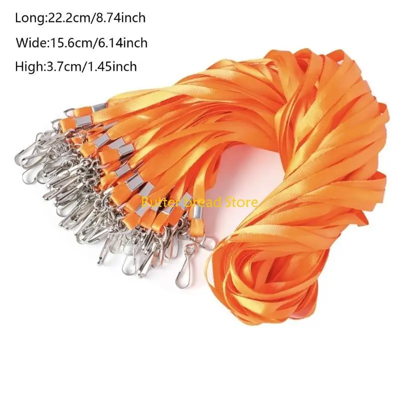 W89c 100 pcs lanyard keselamatan lanyard lanyard leher lanyard untuk pria