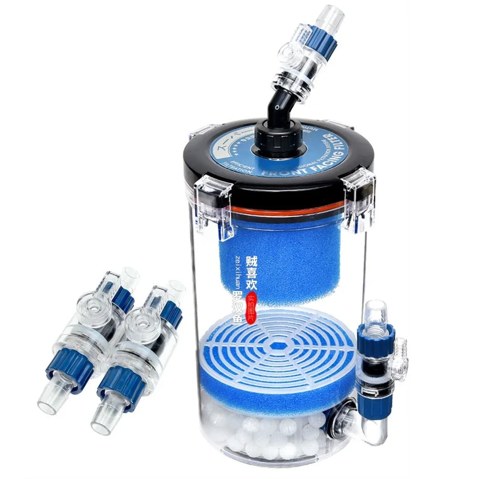 

Высокопроизводительная канистра с фильтром для аквариума, внешняя канистра со шарниром