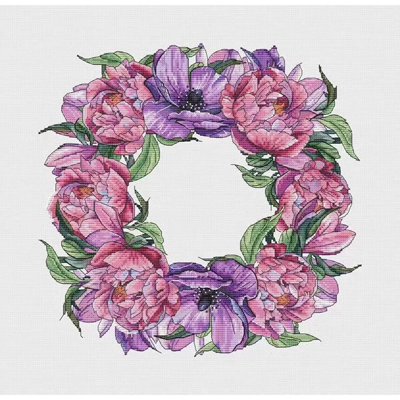 Embroidery Embellishments - 10509 Set Kit Cross Stitch untuk