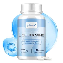 L-Glutamine Capsules - Restores Strength and Endurance and Promotes Muscle Growth