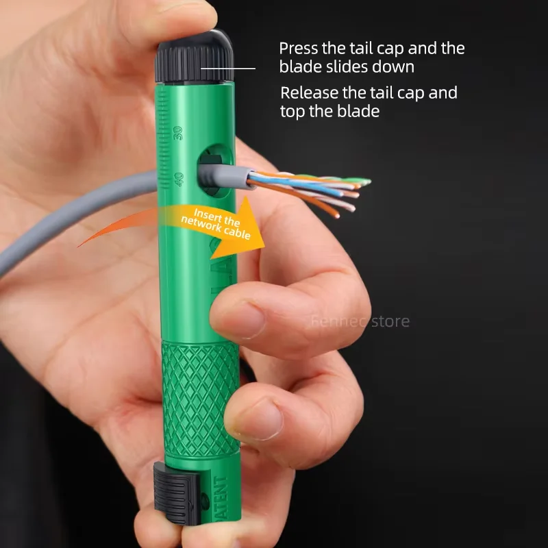 LAOA Wire Stripper Set Professional Adjustable Ethernet Cable Stripping Tool For Electrician Network Wiring