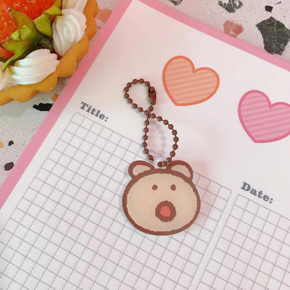 Cute Rhinestone Dachshund Puppy Design Keychain Car Key Ring Decoration Pendant Exquisite Gift For Girlfriend A Variety Of Style