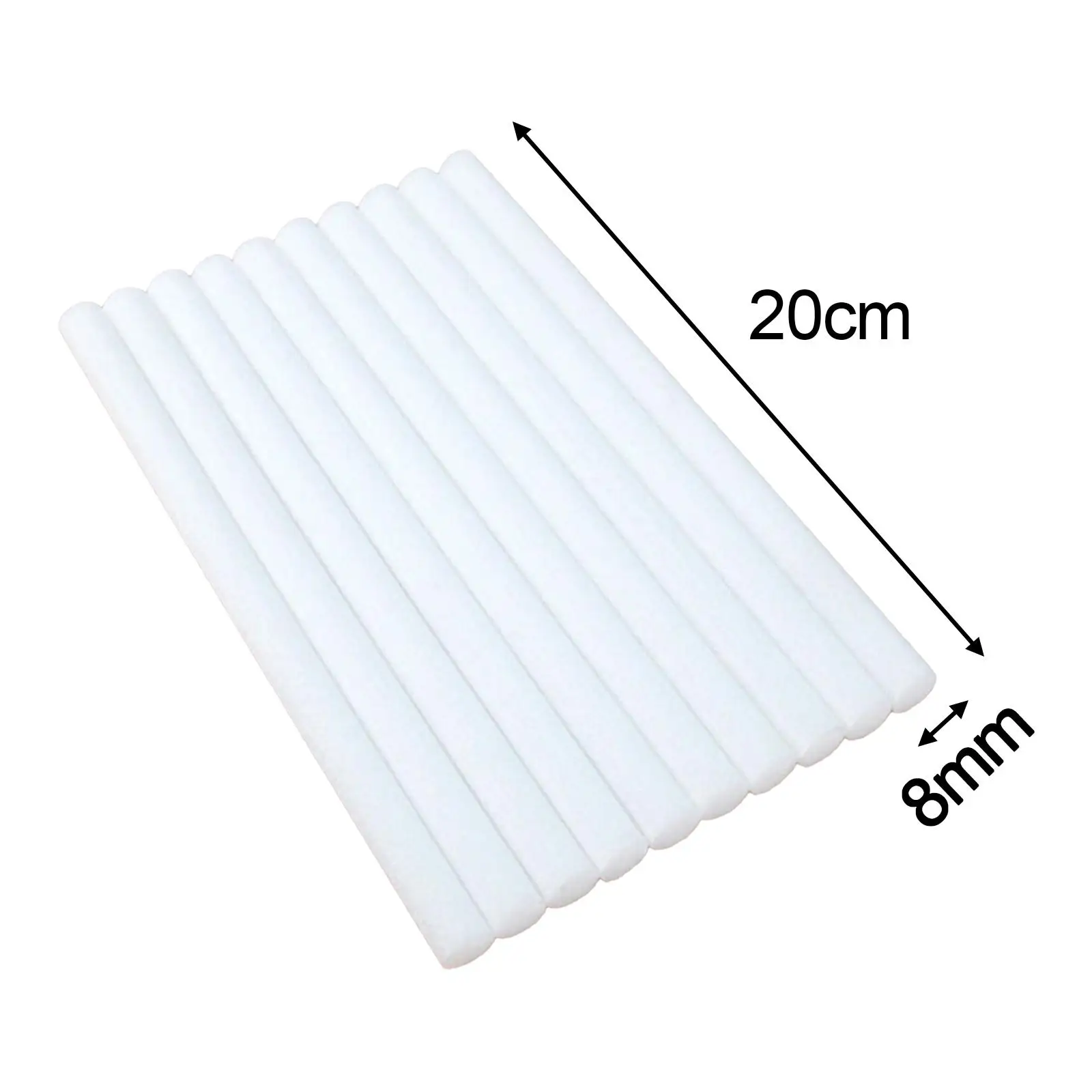 40 pçs umidificador varas filtro umidificador recarga varas umidificador suprimentos para umidificadores pessoais portáteis no escritório