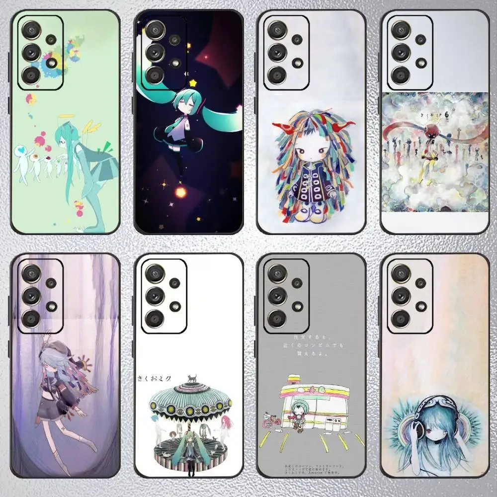 

K-Kikuo Anime Japan Music Phone Case For Samsung S25,S24,S23,S22,S21,S20,Plus,Fe,Lite,Others Black Cover