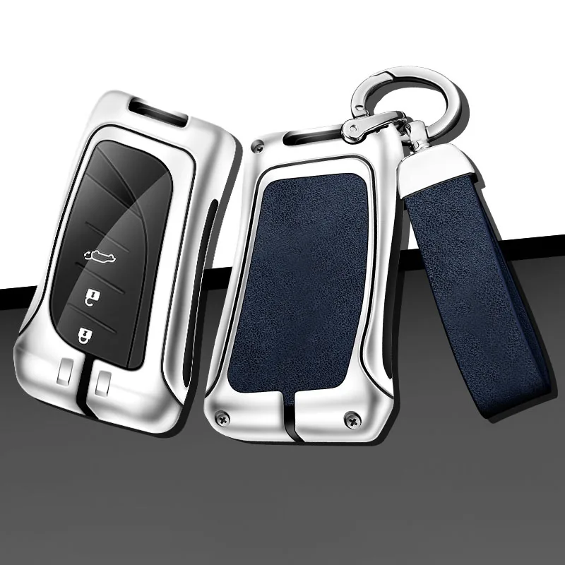 Car Key Case Cover Fob Shell For Lexus ES LS NX RX UX TX GX RZ LX 250 250h 300h 300e 350 450h 500 550 Car KeyChain Accessories