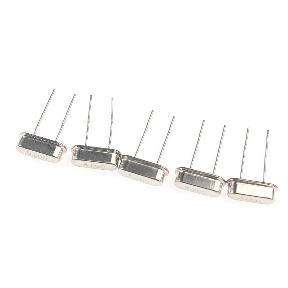 35PCS HC-49S Crystal Oscillator Kit 6Mhz 8Mhz 10Mhz 12Mhz 11.0592Mhz 16Mhz 32.768Mhz Quartz Crystal Resonator Passive Oscillator