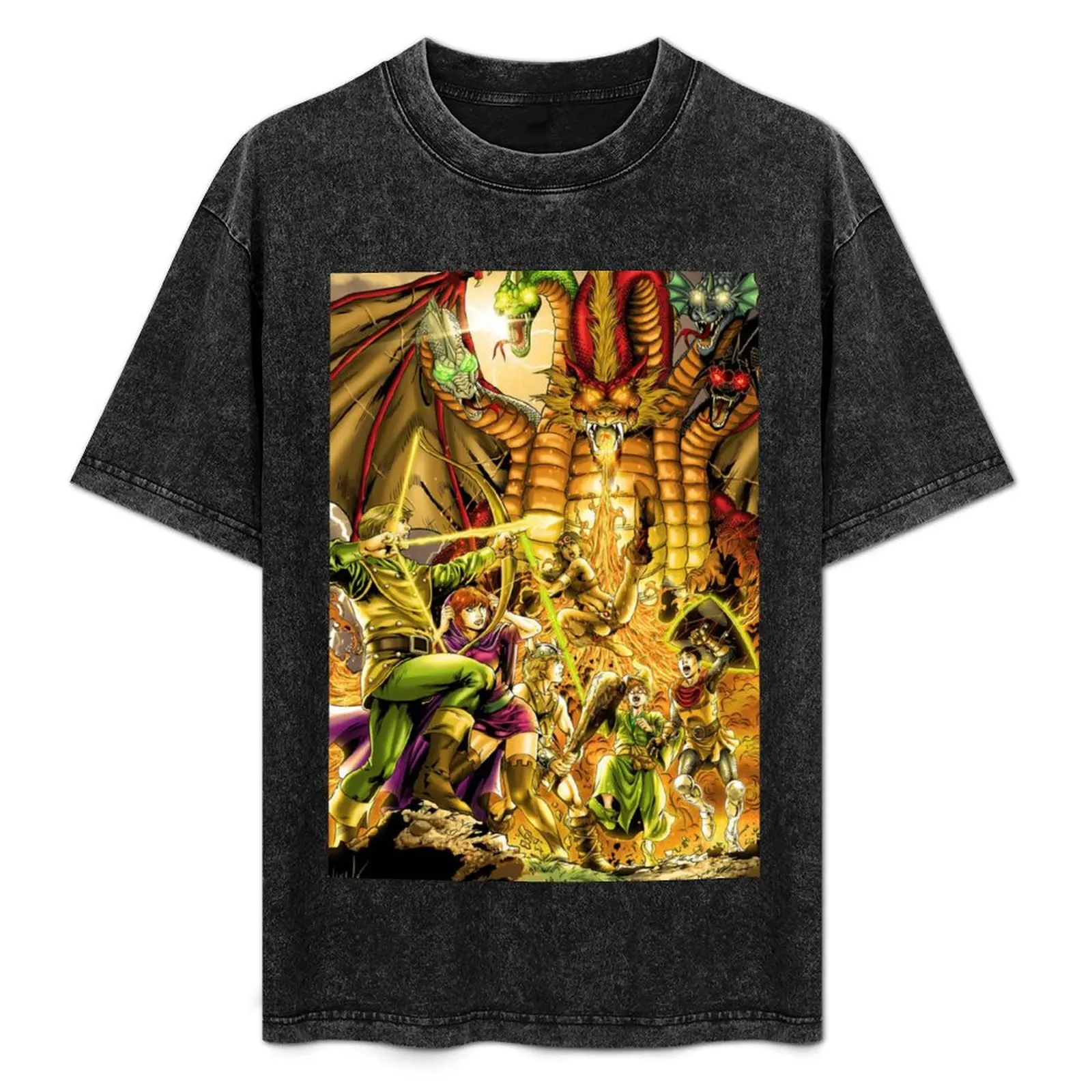 

Dragon Attack T-Shirt Comfortable Daily Wear Tee