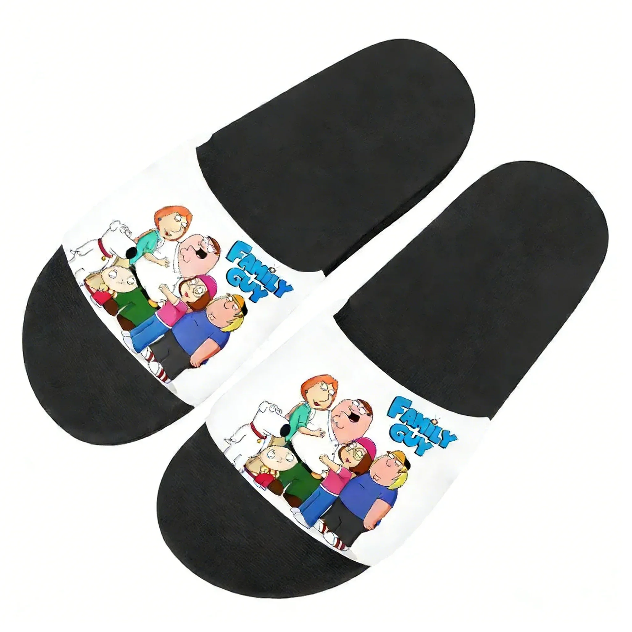 

Family Guy Custom Made Sandals Summer Indoor Slippers for Adults Teens Bathroom Beach Pool Shoes