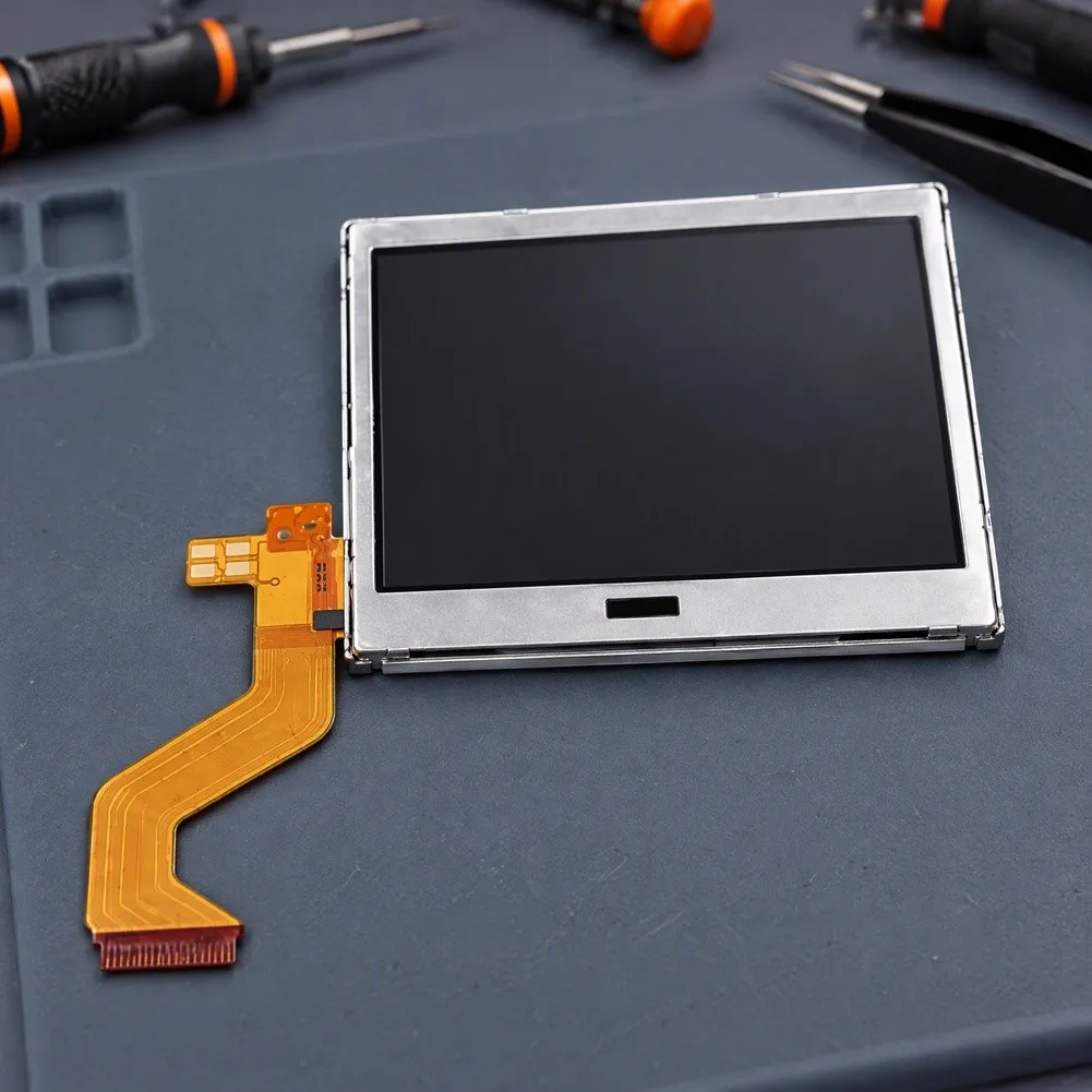 For DS For Lite LCD Display Screen Replacement for NFor DSL Console 3.0 Inch 256x192 Resolution with FPC Ribbon Cable