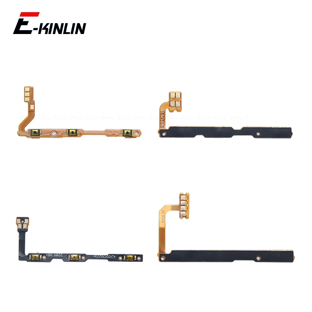 Mute Switch Power Key For Vivo Y20 Y20i Y20s G Y21 Y21s Y22 Y22s Y27 Y27s Y28 Y28s Y29 4G 5G Volume Button Control Flex Cable