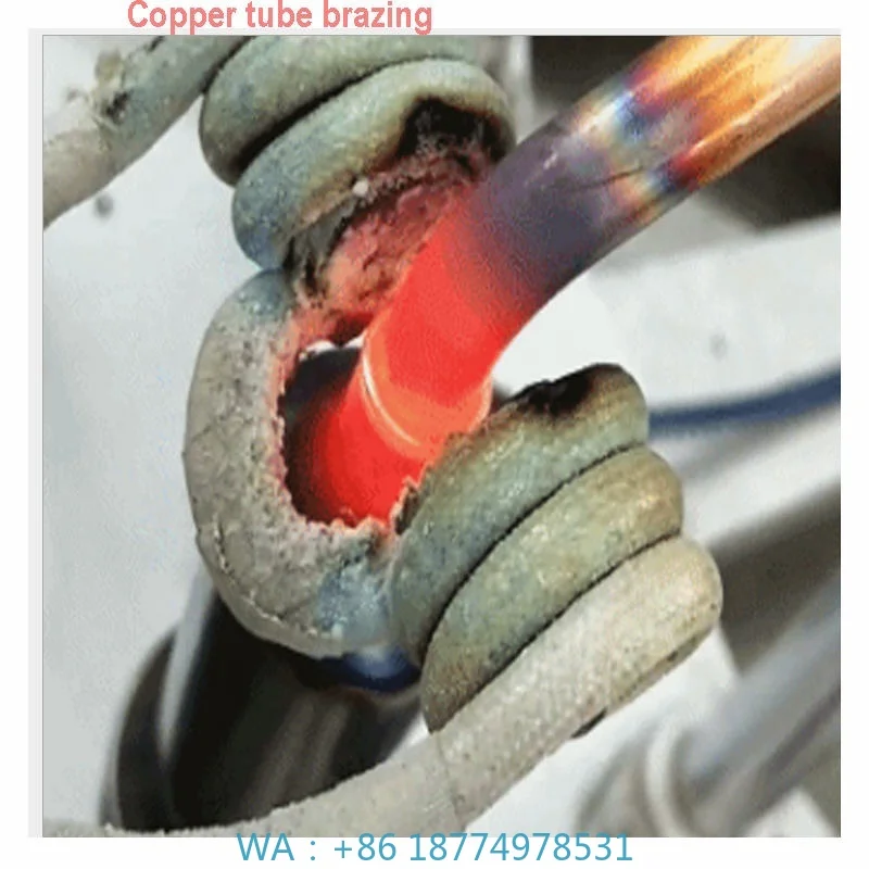 Induction Heat Brazing Welding Diamond Blade Tool air Conditioner Refrigerator Copper Tube  Aluminum Pin High Frequency