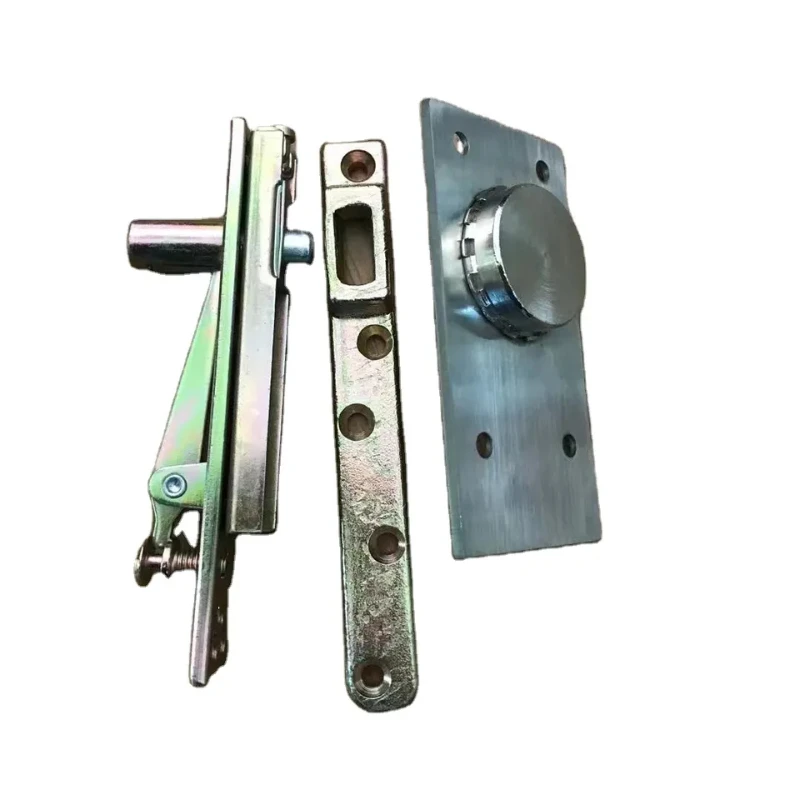 South America Wooden Door Closer System 360 Degree Stainless Steel Aluminum Alloy Frame Bottom Swing Door Pivot Hinge